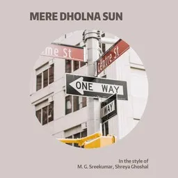 Cover art for Mere Dholna Sun - M. G. Sreekumar,Shreya Ghoshal karaoke version