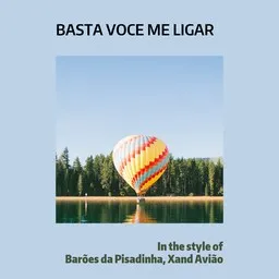 Omslagsbild för Basta Voce Me Ligar - Barões da Pisadinha,Xand Avião karaokeversion