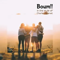 Cover art for Boum!! - Charles Trenet karaoke version