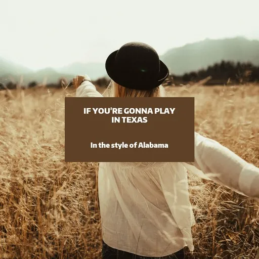 If You're Gonna Play In Texas - Karaoke