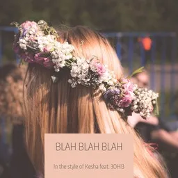 Titelbild für Blah Blah Blah - 3OH!3,Kesha Karaoke-Version