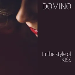 Karaokekappaleen Domino - KISS kansikuva