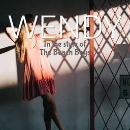 Cover art for Wendy - The Beach Boys karaoke version