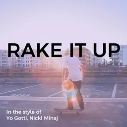Titelbild für Rake It Up - Nicki Minaj,Yo Gotti Karaoke-Version