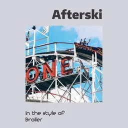 Cover art for Afterski - Broiler karaoke version
