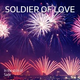 Karaokekappaleen Soldier Of Love - Sade kansikuva
