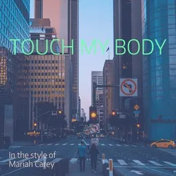 Cover art for Touch My Body - Mariah Carey karaoke version