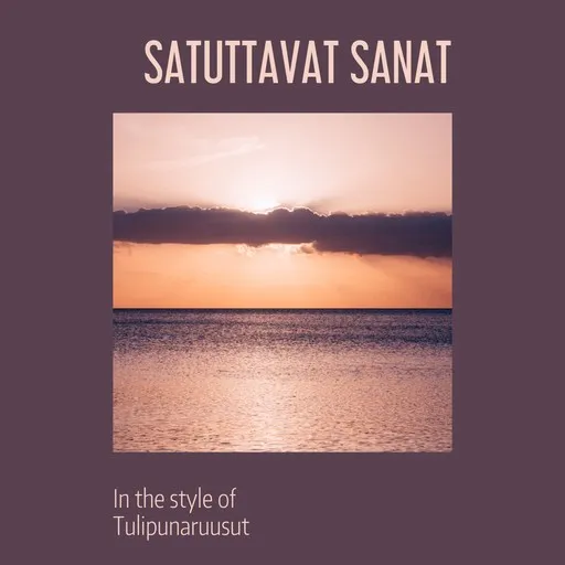 Karaoke Satuttavat sanat by Tulipunaruusut — sing along with lyrics on Singa