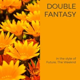 Karaokekappaleen Double Fantasy - Future,The Weeknd kansikuva