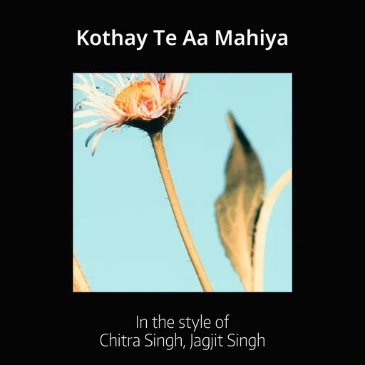 Karaoke Kothay Te Aa Mahiya esittäjältä Chitra Singh, Jagjit Singh — laula mukana sanoituksilla Singassa