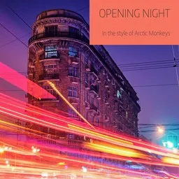 Titelbild für Opening Night - Arctic Monkeys Karaoke-Version