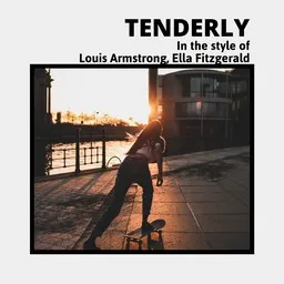 Omslagsbild för Tenderly - Ella Fitzgerald,Louis Armstrong karaokeversion
