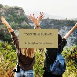 Omslagsbild för Todo Tiene Su Final - Héctor Lavoe karaokeversion
