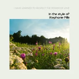 Cover art for I Have Learned To Respect the Power of Love - Stephanie Mills karaoke version