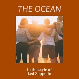 Cover art for The Ocean - Led Zeppelin karaoke version