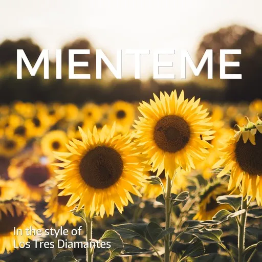 Karaoke Mienteme by Los Tres Diamantes — sing along with lyrics on Singa