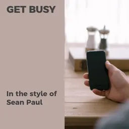Karaokekappaleen Get Busy - Sean Paul kansikuva