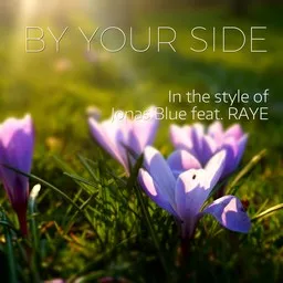 Cover art for By Your Side - Jonas Blue,RAYE karaoke version