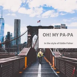 Cover art for Oh! My Pa-Pa - Eddie Fisher karaoke version