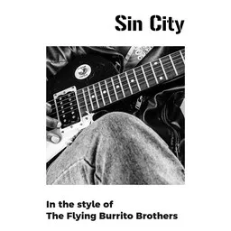 Cover art for Sin City - The Flying Burrito Brothers karaoke version