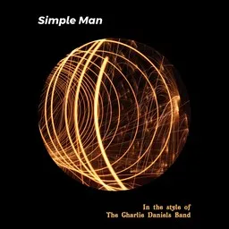 Cover art for Simple Man - The Charlie Daniels Band karaoke version