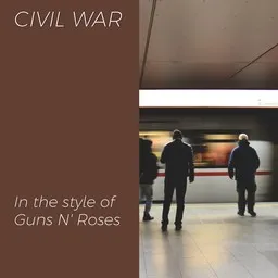 Karaokekappaleen Civil War - Guns N' Roses kansikuva