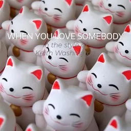 Cover art for When You Love Somebody - Keith Washington karaoke version