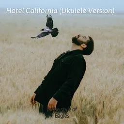 Omslagsbild för Hotel California (Ukulele Version) - Eagles karaokeversion