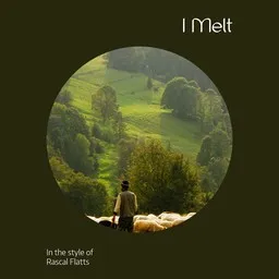 Cover art for I Melt - Rascal Flatts karaoke version