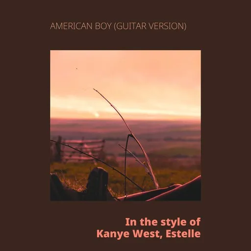 Karaoke American Boy (Guitar Version) by Estelle, Kanye West — sing along with lyrics on Singa