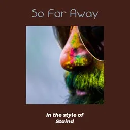 Cover art for So Far Away - Staind karaoke version