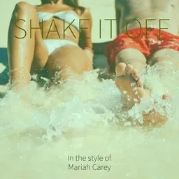 Cover art for Shake It Off - Mariah Carey karaoke version