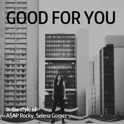 Cover art for Good for You - A$AP Rocky,Selena Gomez karaoke version