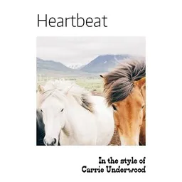 Omslagsbild för Heartbeat - Carrie Underwood karaokeversion