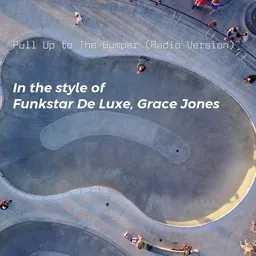 Titelbild für Pull Up to The Bumper (Radio Version) - Funkstar De Luxe,Grace Jones Karaoke-Version