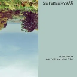 Cover art for Se tekee hyvää - Juha Tapio,Jukka Poika karaoke version