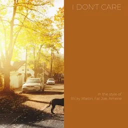 Titelbild für I Don't Care - Amerie,Fat Joe,Ricky Martin Karaoke-Version