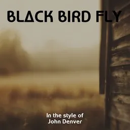 Cover art for Black Bird Fly - John Denver karaoke version