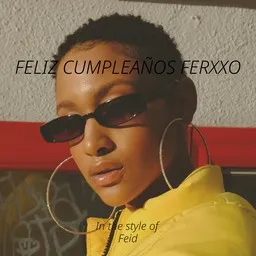 Titelbild für Feliz Cumpleaños Ferxxo - Feid Karaoke-Version