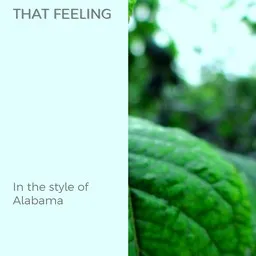 Cover art for That Feeling - Alabama karaoke version