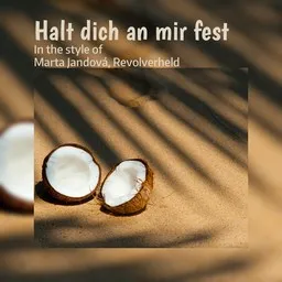 Cover art for Halt dich an mir fest - Revolverheld karaoke version