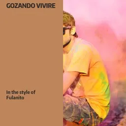 Titelbild für Gozando Vivire - Fulanito Karaoke-Version