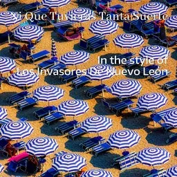 Omslagsbild för Ni Que Tuvieras Tanta Suerte - Los Invasores De Nuevo León karaokeversion