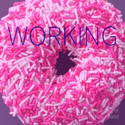 Karaoke Working esittäjältä Khalid, Tate McRae — laula mukana sanoituksilla Singassa