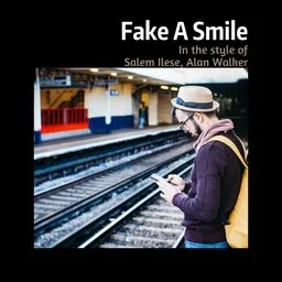 Cover art for Fake A Smile - Alan Walker,Salem Ilese karaoke version