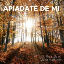 Cover art for Apiadate De Mi - Víctor Manuelle karaoke version