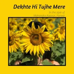 Omslagsbild för Dekhte Hi Tujhe Mere - Mahendra Kapoor,Parivar karaokeversion