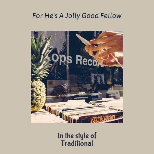 For He's A Jolly Good Fellow - Karaoke
