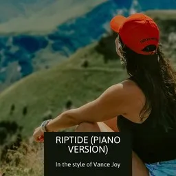 Omslagsbild för Riptide (Piano Version) - Vance Joy karaokeversion