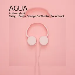 Omslagsbild för Agua - J. Balvin,Sponge On The Run Soundtrack,Tainy karaokeversion